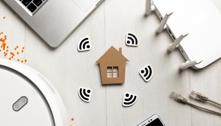 Illustration of wireless connectivity and device communication.